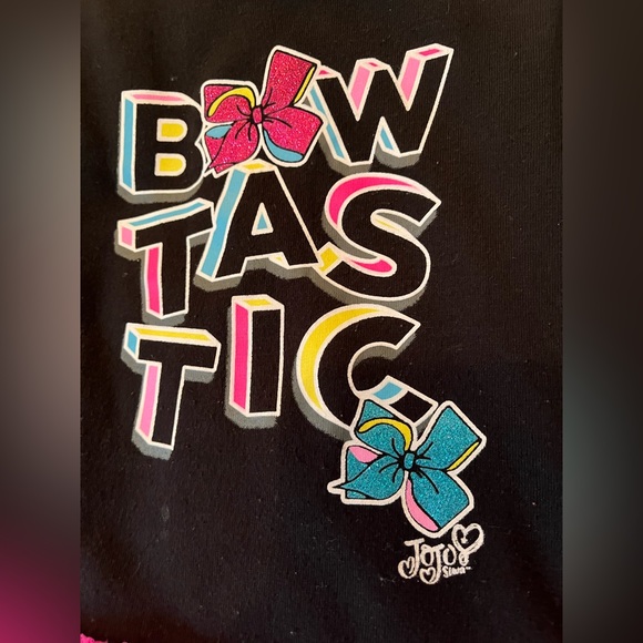JoJo Siwa Bowtastic Black & Pink Tutu Dress size 7/8 - Picture 5 of 7